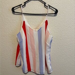 Japna Multicolor Striped Camisole‎ Top